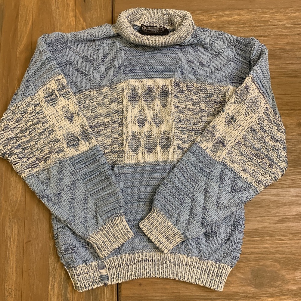 VINTAGE chunky knit sweater